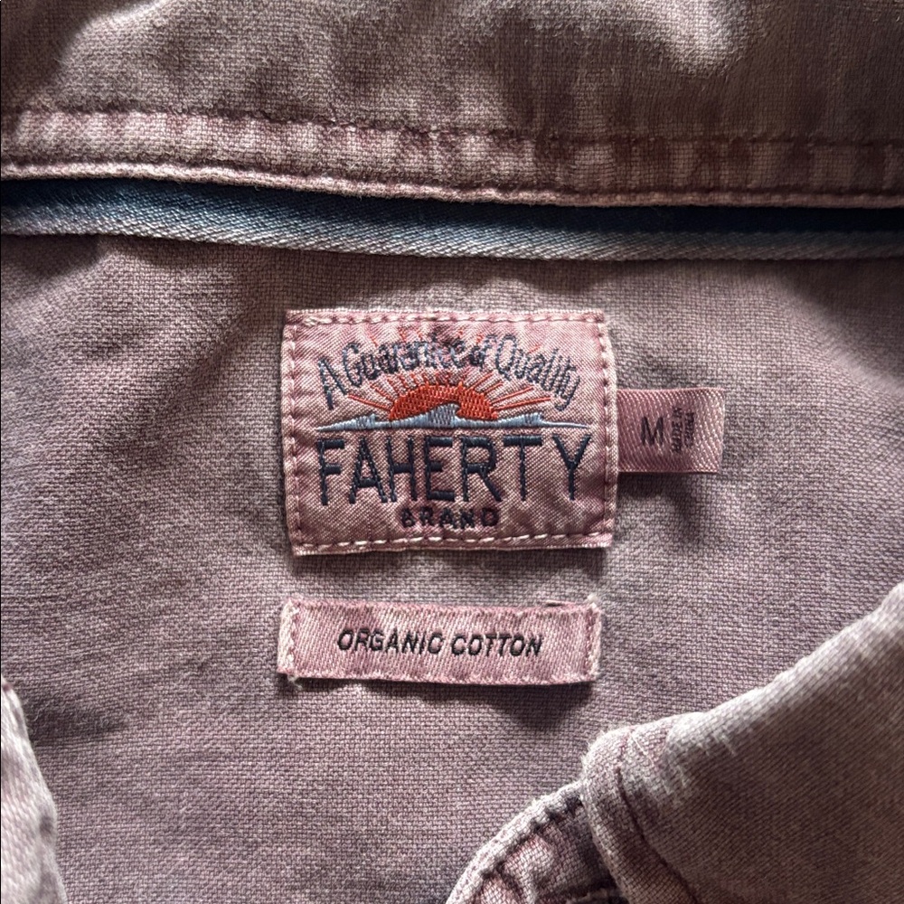 Faherty Sunwashed Button Down Shirt - image 7